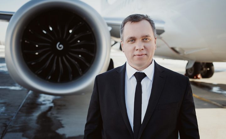 генеральный директор авиакомпании SkyUp Евгений Хайнацький