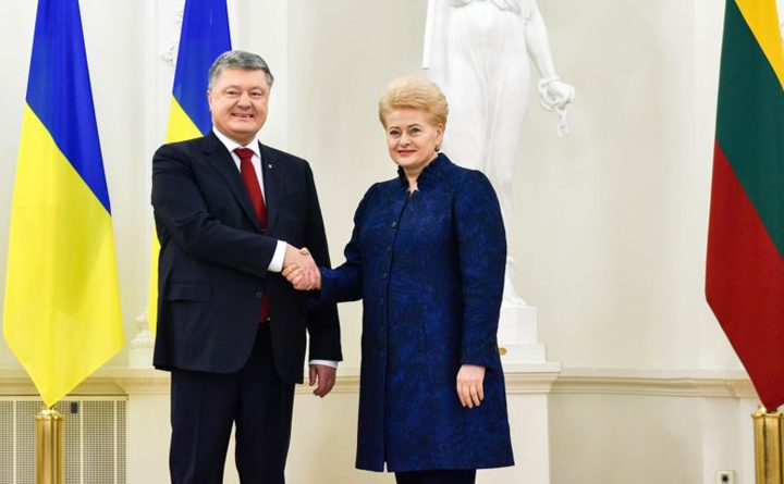 президенти Литви та України