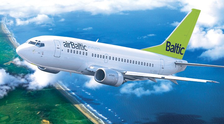 акція авіакомпанії AirBaltic