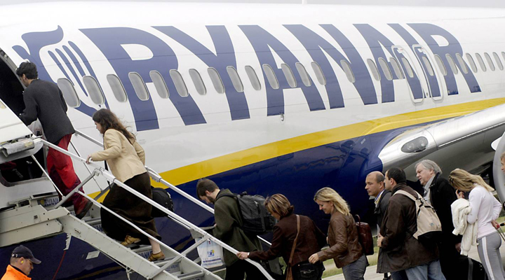 пасажири Ryanair