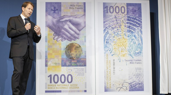 банкнота в тисячу швейцарських франків