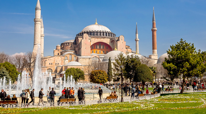 пам'ятка Айя-Софія в Стамбулі
