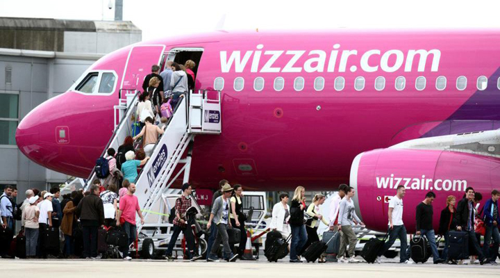 пасажиропотік лоукостера Wizz Air