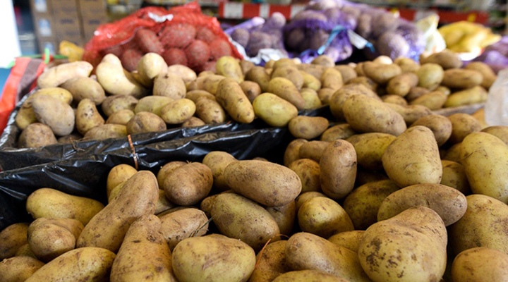вартість картоплі на ринках і в магазинах