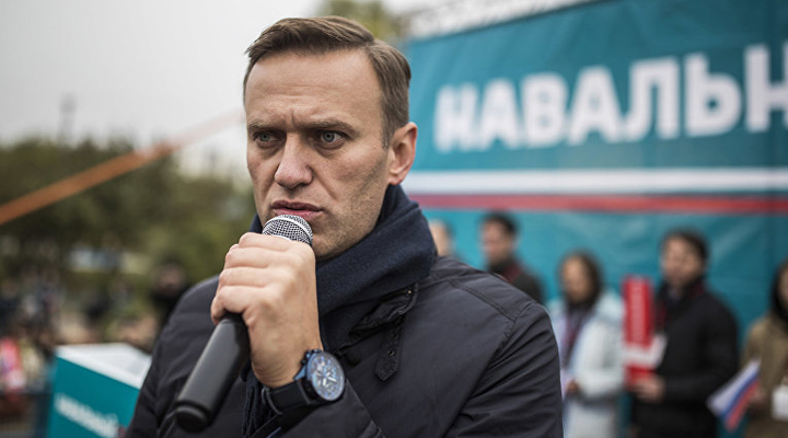 один из лидеров российской оппозиции Алексей Навальный