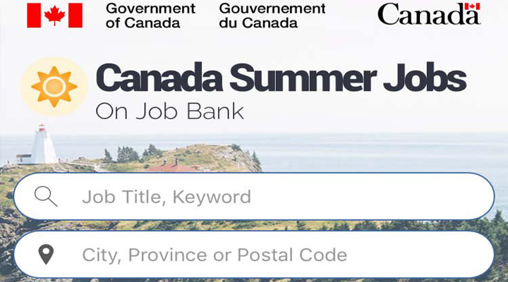 вакансії на літо для студентів в Канаді через додаток Job Bank