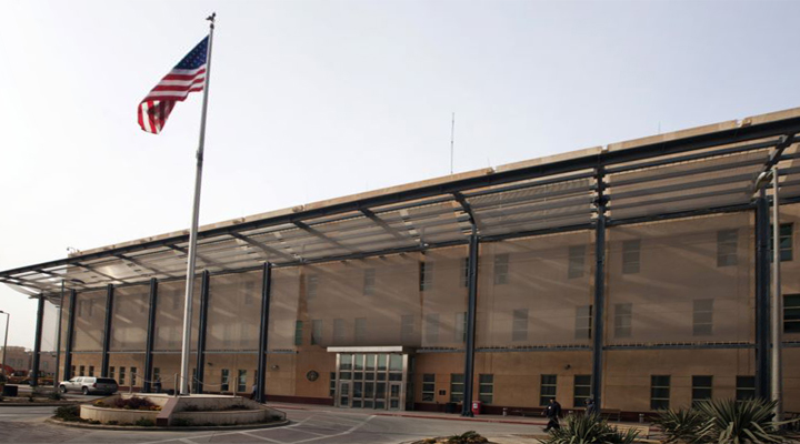 здание посольства США в Багдаде