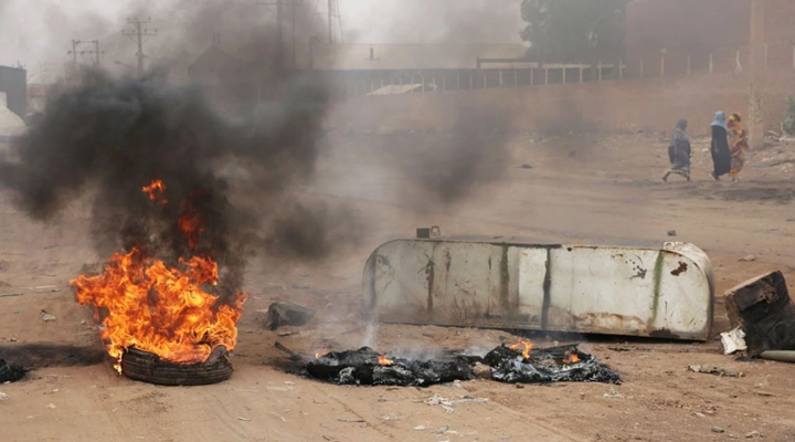 кровавый инцидент в Судане