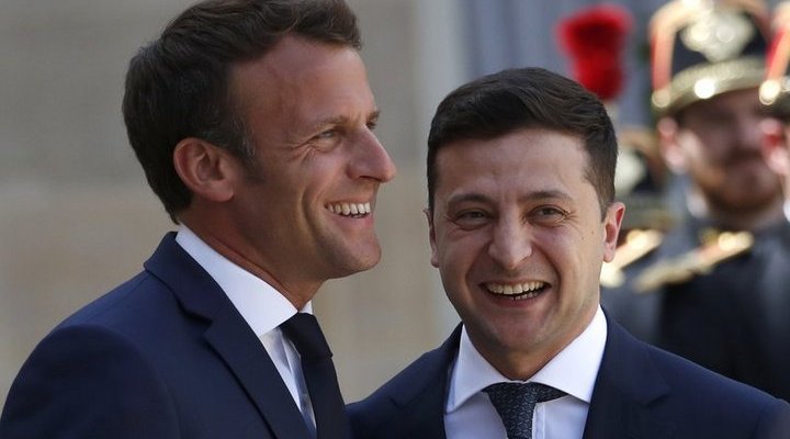 Встреча президентов Украины и Франции