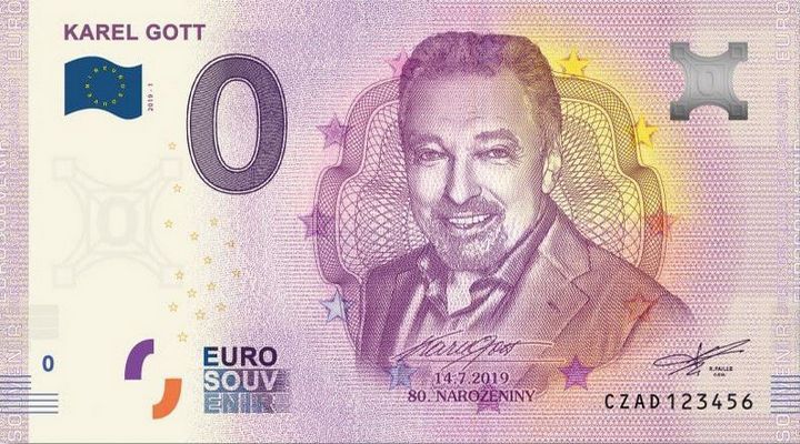 Нулевая купюра евро