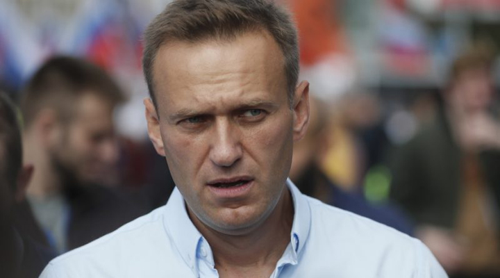 російський опозиціонер Олексій Навальний