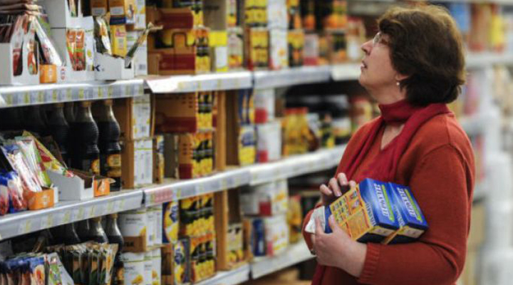 зростання цін на продукти харчування