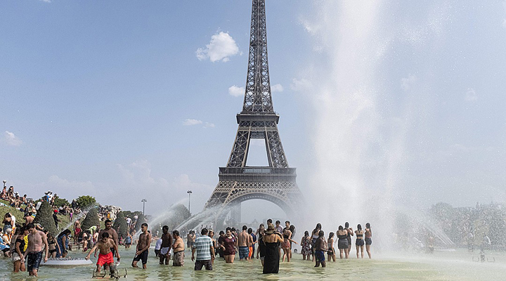 аномальна спека у Франції