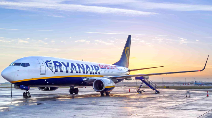 компанія RYANAIR збільшує кількість маршрутів