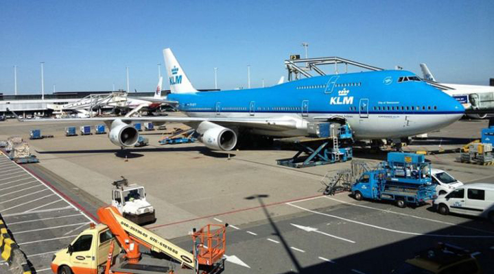 попередження авіалінії KLM