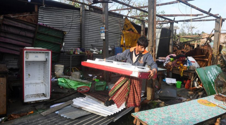 Бангладеш потрапив під удар потужного циклону «Бюльбюль»