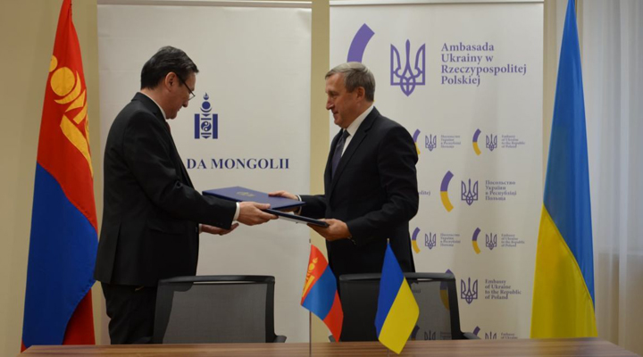 подписано соглашение о безвизе между Украиной и Монголией