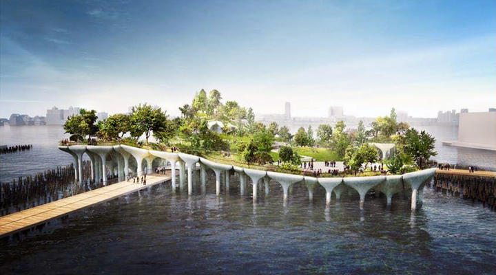 в США откроется необычный парк, который получил название «Маленький остров»