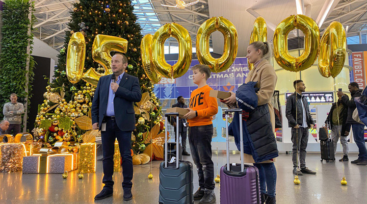 15-мільйонного пасажира аеропорту «Бориспіль»