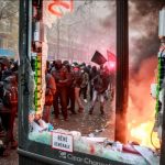 90 задержанных во время акций протеста во Франции