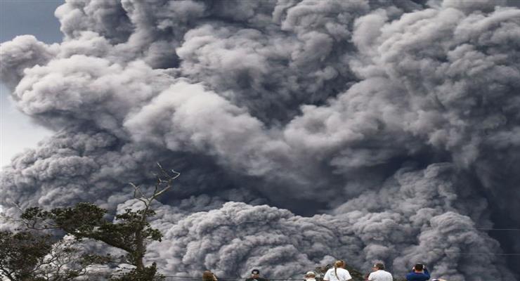 Извержение вулкана Тааль