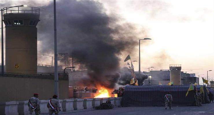 Один пострадавший после новой ракетной атаки на посольство США в Ираке