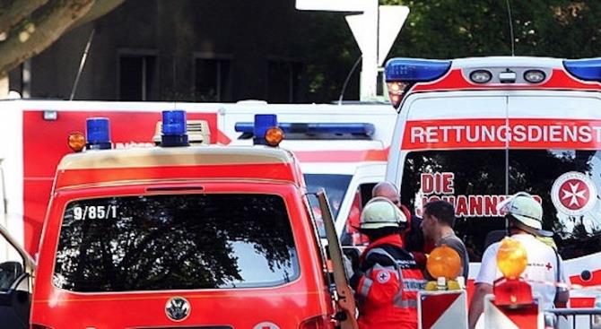 Ужасная катастрофа под Франкфуртом из-за ураганных ветров