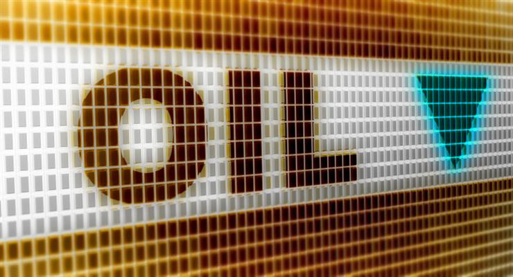 Годовое снижение цены на американскую нефть