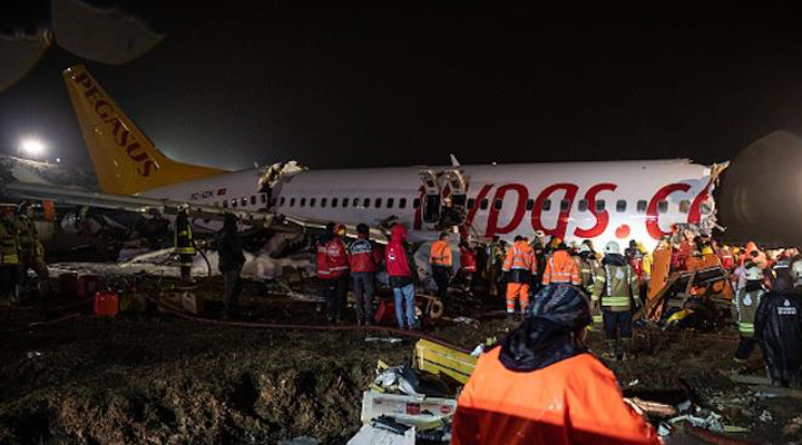 ,авіакатастрофа літака турецької бюджетної компанією Pegasus