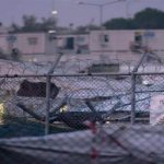 Мигранты протестуют против плохих условий в лагере Мориа Мигранты протестуют против плохих условий в лагере Мориа