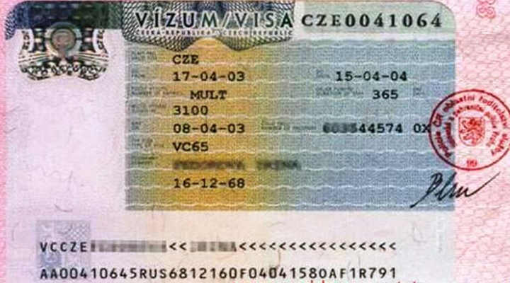 Трудовая национальная виза в Чехию