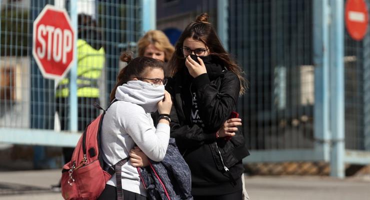 Чрезвычайные меры в Греции против коронавируса