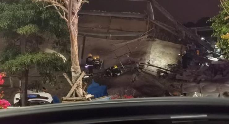 В Китае рухнул отель, используемый для карантина людей, инфицированных коронавирусом