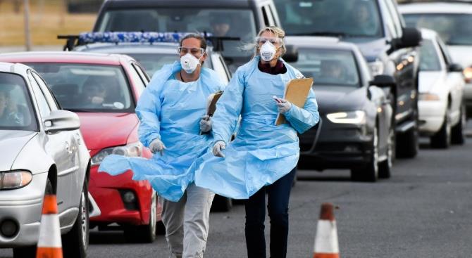 в лікарнях США не вистачає ліжок для хворих коронавірусів