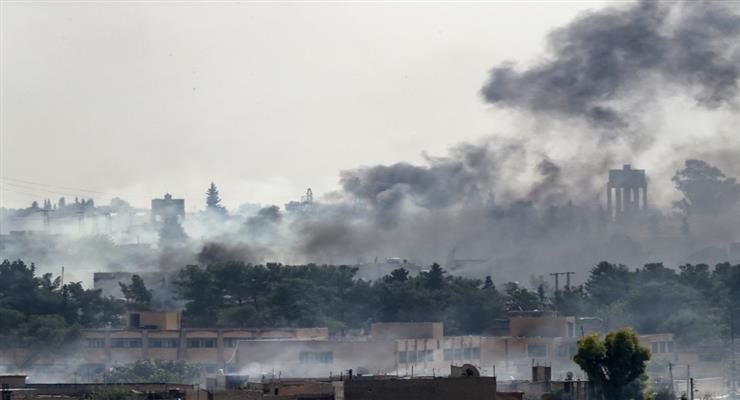 Турецкие силы обстреляли сирийские поселения, жалуясь на убитых солдат