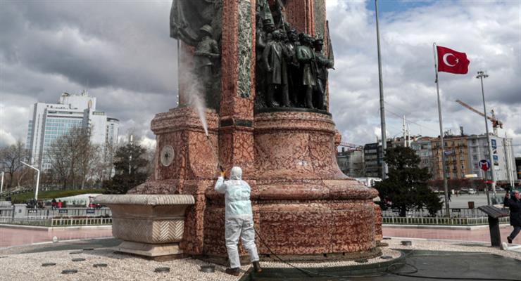 Анкара: больные COVID-19 по всей Турции