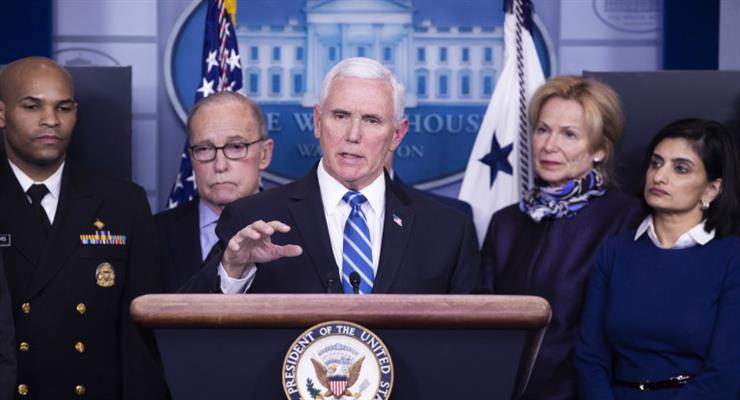 Пенс: мы не обсуждали полную блокаду, но мы поддерживаем более активные действия против COVID-19