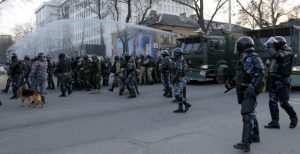 Антиправительственные акции протеста в Бишкеке1