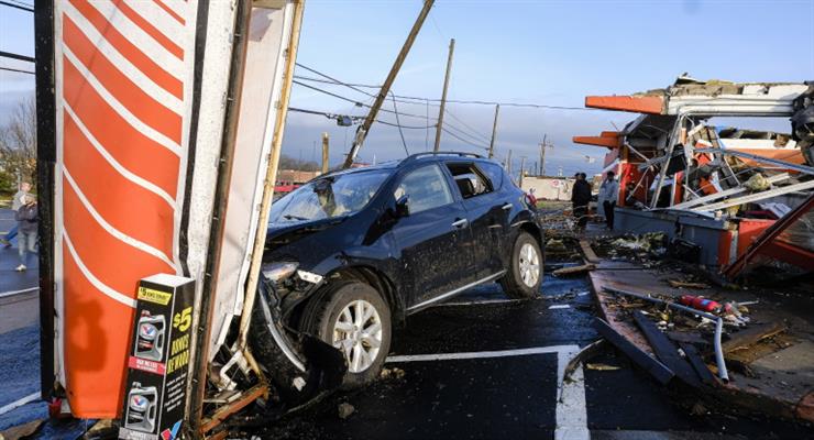 в торнадо на Миссисипи погибло 6 человек