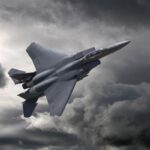 Американский истребитель F-15 разбился в Северном море Американский истребитель F-15 разбился в Северном море