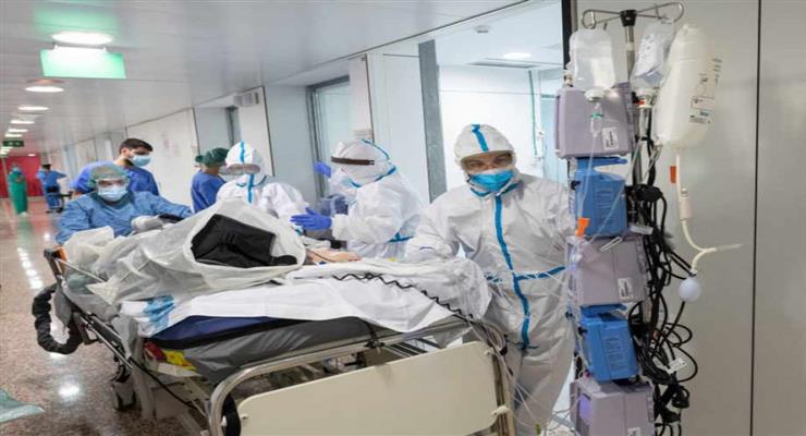 в прямому ефірі транслювалися останні хвилини життя пацієнта з COVID-19