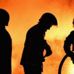 Пожар на полигоне промышленных отходов около Норильска потушен Пожар на полигоне промышленных отходов около Норильска потушен