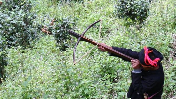 японец арестован за совершенные им убийства из арбалета