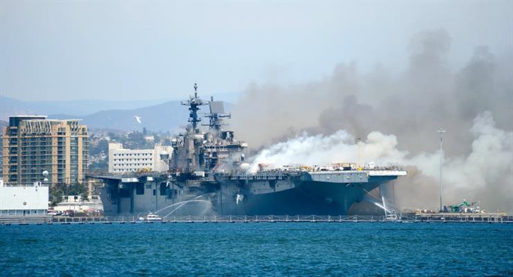 из-за пожара пострадали не менее 57 человек