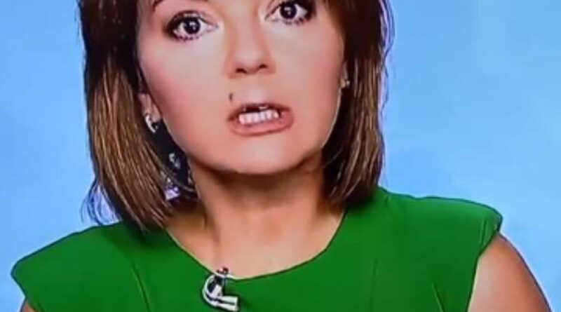 журналістка втратила зуб в ефірі