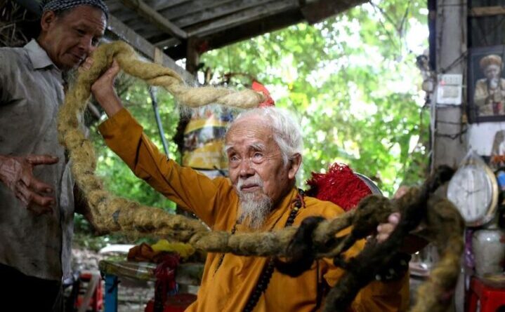 вьетнамец отрастил волосы длиной 5 метров