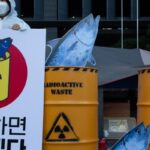 Південна Корея протестує проти АЕС Фукусіма Південна Корея протестує проти АЕС Фукусіма