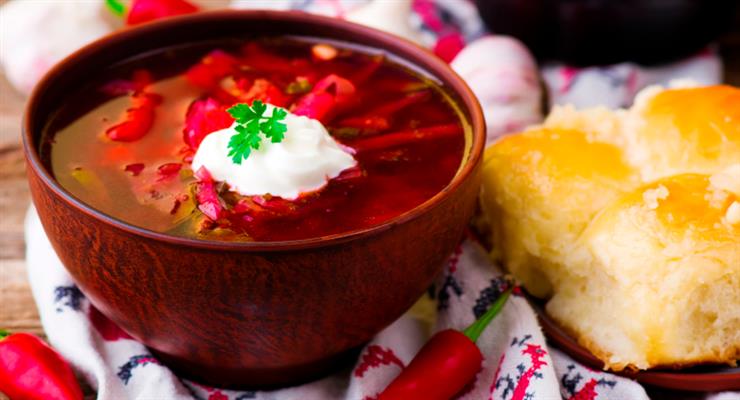 борщ – исконно украинское блюдо