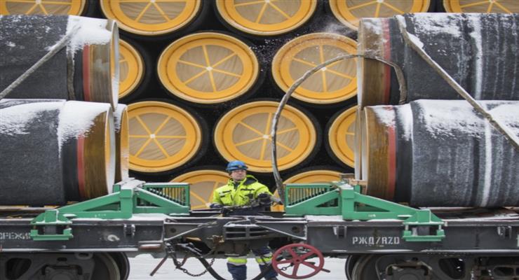 строительство газопровода продолжается