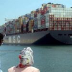 400-метровый контейнеровоз перекрыл Суэцкий канал 400-метровый контейнеровоз перекрыл Суэцкий канал